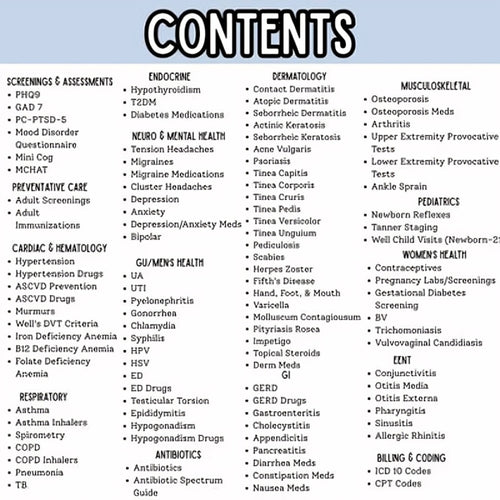 FNP Clinical Pocket Guide