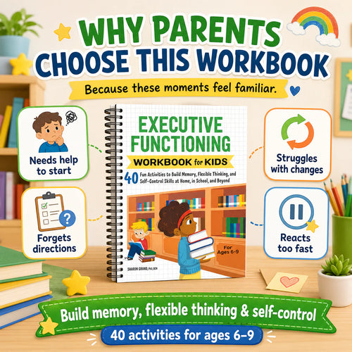 Executive Functioning Workbook for Kids
