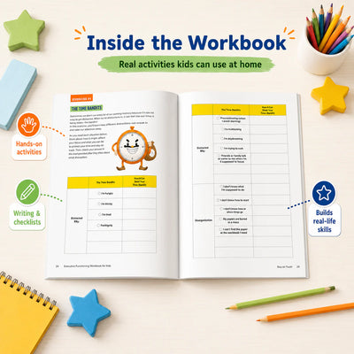 Executive Functioning Workbook for Kids