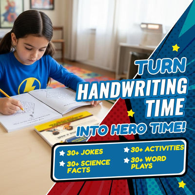 Superhero Handwriting Workbook