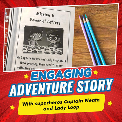 Superhero Handwriting Workbook