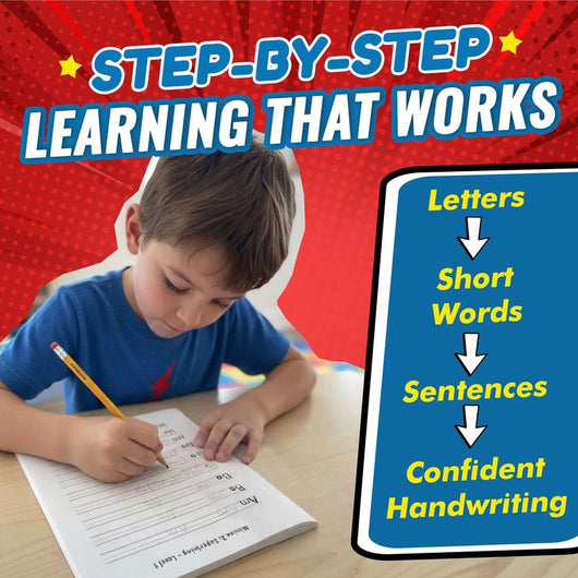 Superhero Handwriting Workbook
