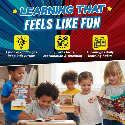 Superhero Handwriting Workbook