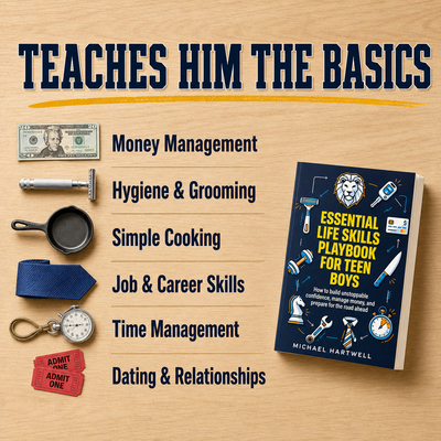 Essential Life Skills Playbook For Teen Boys