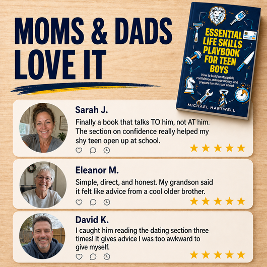 Essential Life Skills Playbook For Teen Boys